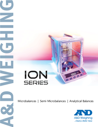 Thumbnail of document Data Sheet - ION BM Series, A7 D Weighing Analytical Balance